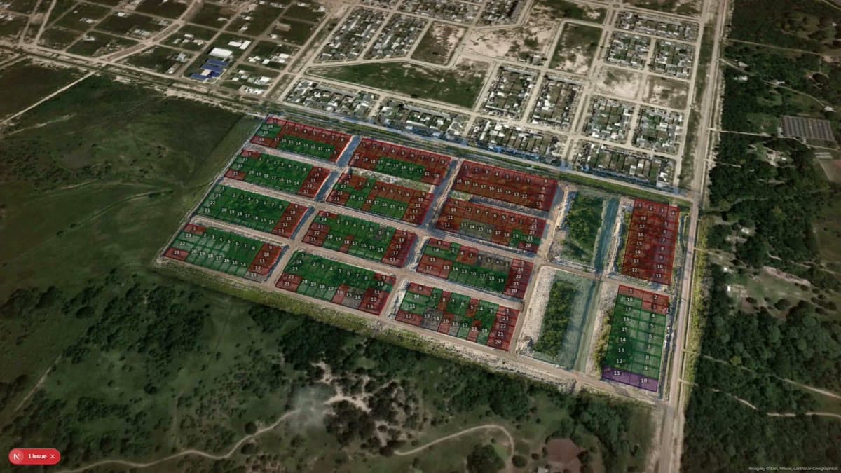Recorrido 3D — avance de obra (Etapa 1 de 3, dron 29/07/2026)